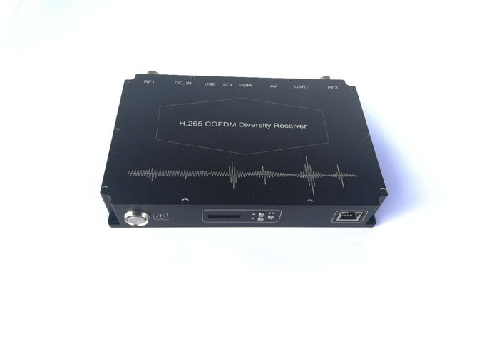 Receptor video completo de HD 1080P COFDM para a saída de combate ao fogo de SDI/HDMI/CVBS