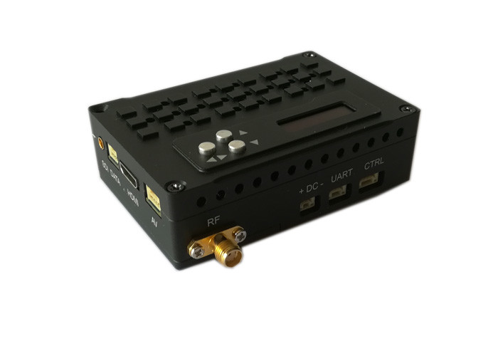 Longa distância audio-vídeo-dados Transmision do transmissor video sem fio de H.265 COFDM