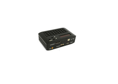 Mini radiofrequência video de pouco peso 24dBm do transmissor 300-1500MHz do UAV