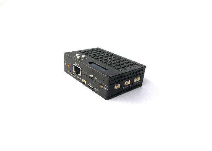 Zero - ligação de dados diminuta do UAV do codificador para a saída do controle HDMI H.264 1W da inteligência