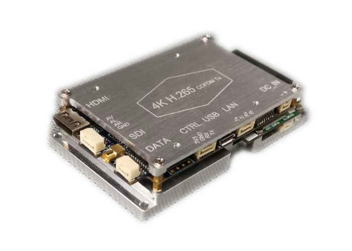 Minitransmissor COFDM de longo alcance HEVC H.265 4K Transmissor de vídeo de transmissão