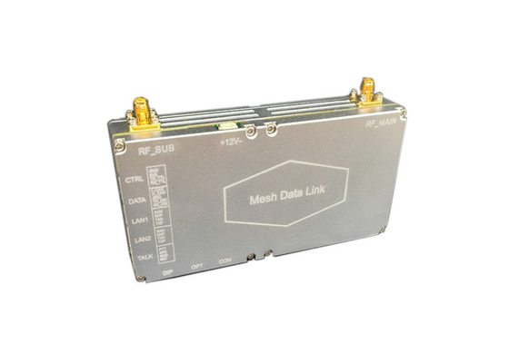 5Watt UAV datalink 50Mbps taxa de dados adaptativa de frequência saltando rede de rádio IP
